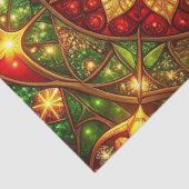 Green Red Decorative Holiday Tissue Paper 薄葉紙 (詳細)