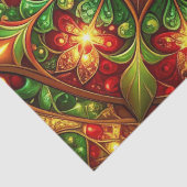 Green Red Decorative Holiday Tissue Paper 薄葉紙 (詳細)