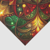 Green Red Decorative Holiday Tissue Paper 薄葉紙 (詳細)