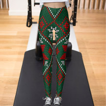 Green Red Pattern Ultra Soft Womens Christmas Gift