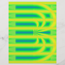 Green Retro Cathedral Bulk Scrapbook Paper Pages チラシ