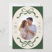 Green Ribbons Happy New Year 2025写真 シーズンカード (正面)