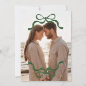 Green Ribbons Happy New Year 2025写真 シーズンカード (裏面)