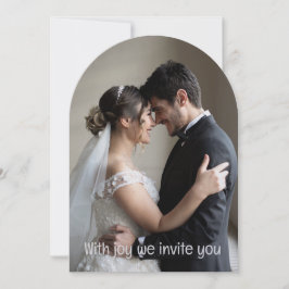 Green Romantic Couple Personalized Wedding 招待状