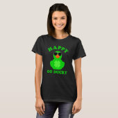 Green Rubber Duck Sunglasses Happy Go Ducky St Pat Tシャツ (正面フル)