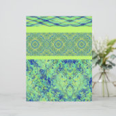 Green Sampler Scrapbook Paper 2-Sided Page (スタンド正面)