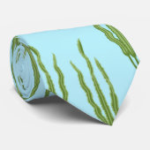 Green Seaweed Ocean Plants Nature Lover Blue Water ネクタイ (ロール)
