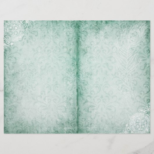 Green Shabbyヴィンテージフェザーの履歴ページ (裏面)