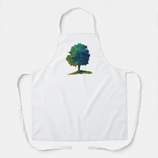 Green Shade Tree apron エプロン (正面)