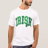 Green Shamrock Clover Irish St Patricks Day Tシャツ (正面)