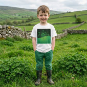 Green Shamrock Clover St Patrick’s Day Luck Tシャツ