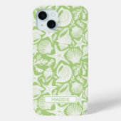 Green Shells Personalized Case-Mate iPhoneケース (裏面)