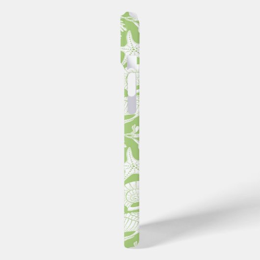 Green Shells Personalized Case-Mate iPhoneケース (裏面 / 左)