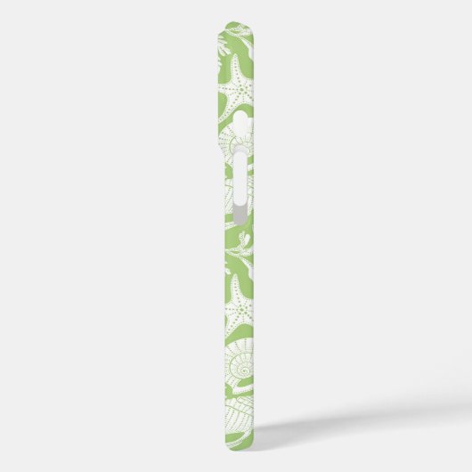 Green Shells Personalized Case-Mate iPhoneケース (裏面 / 左)