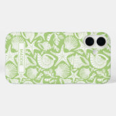 Green Shells Personalized Case-Mate iPhoneケース (裏面 (横))