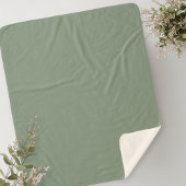 Green Sherpa Blanket for Kids – Soft and Warm シェルパブランケット