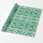 Green Shibori Style  ラッピングペーパー (アンロールド)