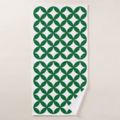 Green Shippo Pattern Towel バスタオル (バスタオル)