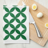 Green Shippo Small Kitchen Towels キッチンタオル (四つ折り)