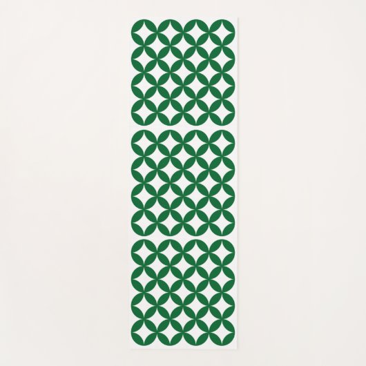 Green Shippo Yoga Mat ヨガマット (正面)