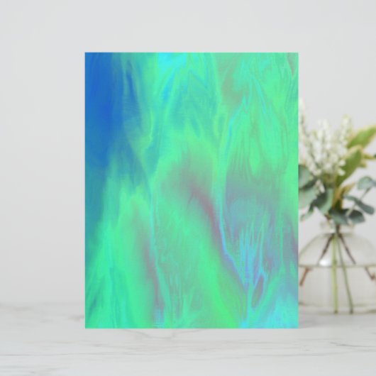 Green Skies Scrapbook Paper 2-Sided Page (スタンド正面)