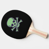 Green Skull Black Skull ping pong paddle 卓球ラケット (横)