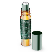 Green Sparkles Perfume Roller Bottle label スクエアシール