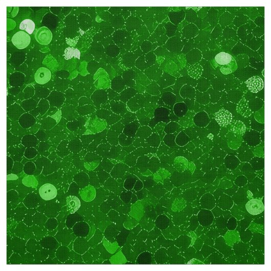 Green sparkling glitter pattern ファブリック (見本)