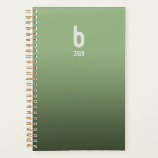 Green Spiral Planner  – 2026 Breath プランナー手帳