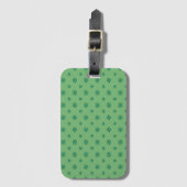 Green Star Luggage Tag ラゲッジタグ (正面縦)