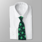 Green Starburst Neck Tie ネクタイ (タイ)