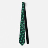 Green Starburst Neck Tie ネクタイ (正面)