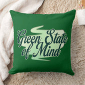 Green State of Mind St Patrick’s Day - almofada クッション (ブランケット)