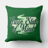 Green State of Mind St Patrick’s Day - almofada クッション (正面)