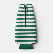 Green Striped Tennis Country Club Custom ボトルクーラー (裏面)
