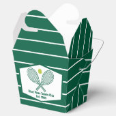 Green Striped Tennis Custom Country Club Fortune フェイバーボックス (オープン)