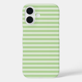 Green Stripes iPhone 16ケース