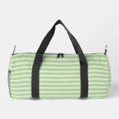 Green Stripes Small ダッフルバッグ (裏面)