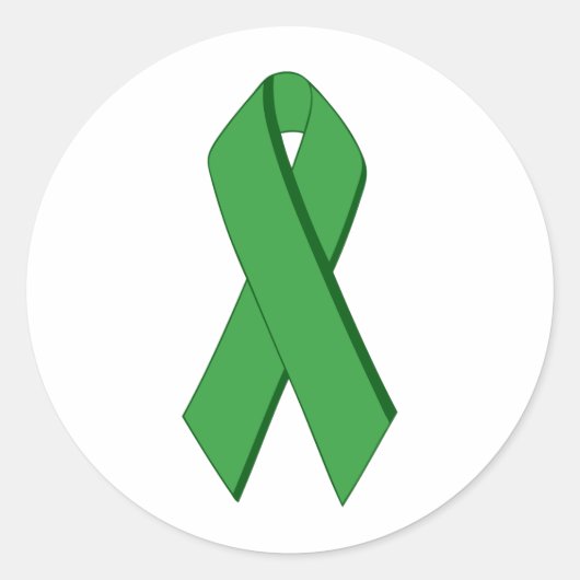 green support ラウンドシール (正面)