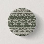 Green Sweater Button 缶バッジ (正面)