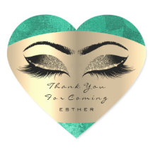 Green Sweet 16th来の名前に感謝ハート