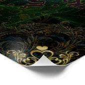 Green Tara – 危険と苦しみからの保護 ポスター (コーナー)