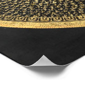 Green Tara Mandala Thangka Poster ポスター (角)