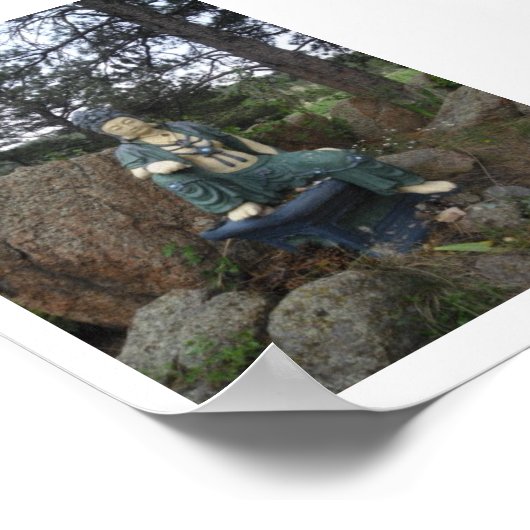 Green Tara Poster ポスター (角)