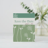 Green Tea開花保存日 案内ポストカード (スタンド正面)