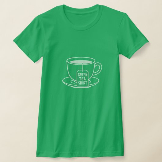 Green Tea Shirt - GreenTea LoversのTシャツ Tシャツ (レイダウン)