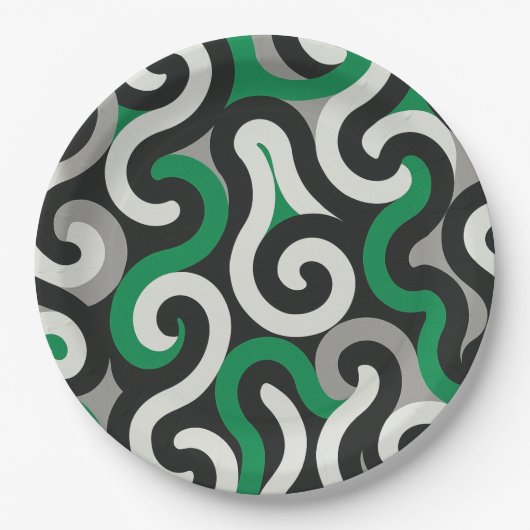 Green Team ペーパープレート (正面)