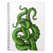 Green Tentacles ノートブック (正面)