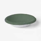 Green Textured Paper Bowl for Parties ペーパーボウル (傾斜あり)