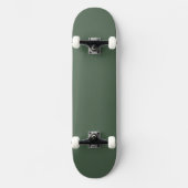 Green Textured Skateboard Modern Sleek Design スケートボード (正面)